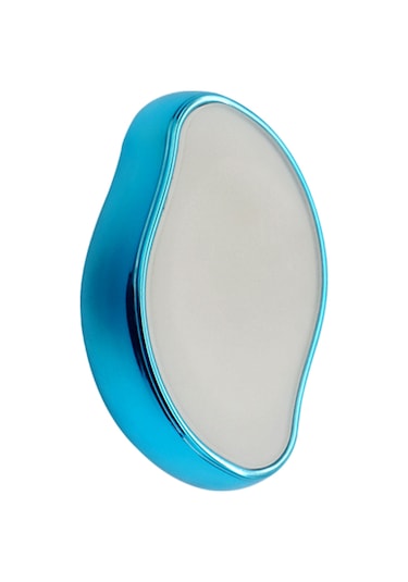 Moveevo Manuel Cam Kıl Öğütme Ağrısız Fiziksel Peeling Kıl Alma Cihazı Mavi