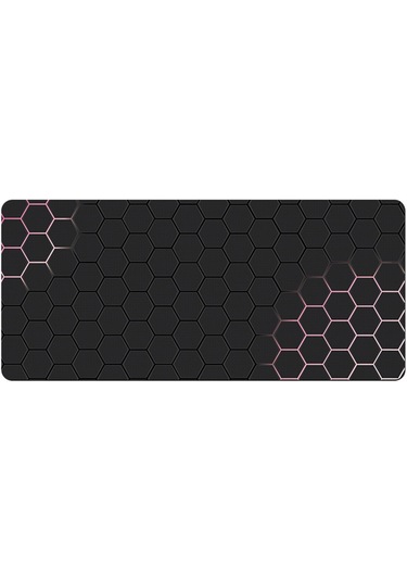 Cbtx 400x800x3mm Petek Desenli Kaymaz Kauçuk Mouse Pad Oyun Masaüstü Mat - Stil 2