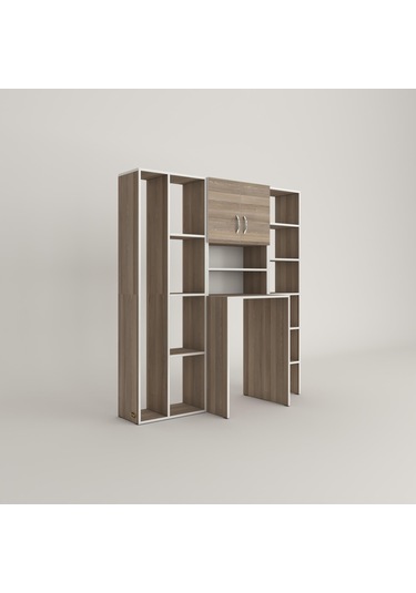 Kenzlife Çamaşır Makinesi Dolabı Hayzummega Crd 180 156 55 Banyo Kiler Çift Kapaklı Arkalıklı Çok Renkli