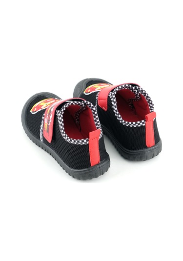 Gezer Yazlık Erkek Çocuk Rahat Taban Cırt Cırtlı Ayarlanabilir Keten Ev Okul Kreş Günlük Ayakkabı Siyah