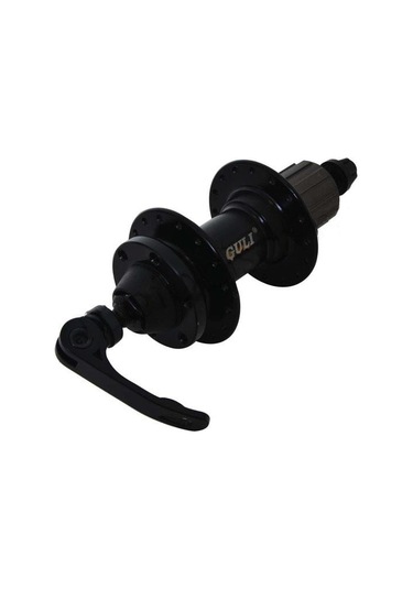 Mtb Arka Hazne Rulmanlı 32 Delik Alüminyum B43 Siyah Mandallı Siyah - Gri