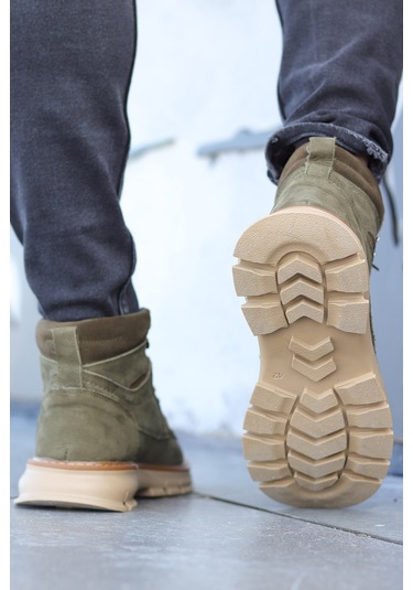 M.p. Dex Suya Dayanıklı Hakiki Deri Günlük Erkek Bot 667800001249 49 Haki Haki