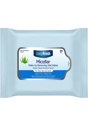 Deep Fresh Micellar Makyaj Temizleme Mendili 25'li
