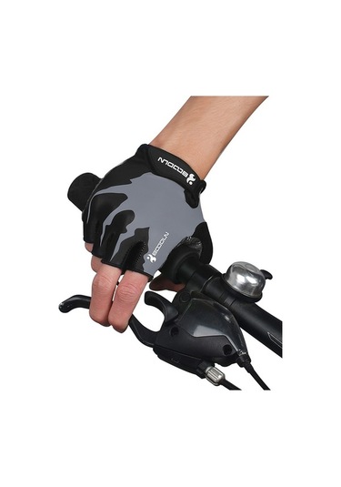 Pazly Şok Emici Dolgulu Spor Eldivenleri - Kaymaz Bisiklet Yarım Parmak Eldiveni Ağır