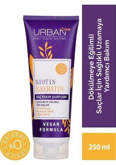 Urban Care Biotin & Keratin Saç Bakım Şampuanı 250 ML