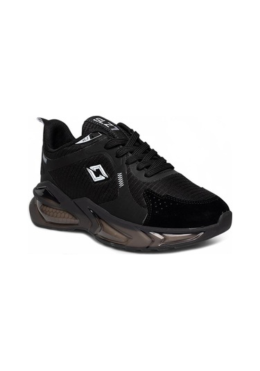 Celira Slz Siyah Beyaz Erkek Sneaker Spor Ayakkabı Siyah