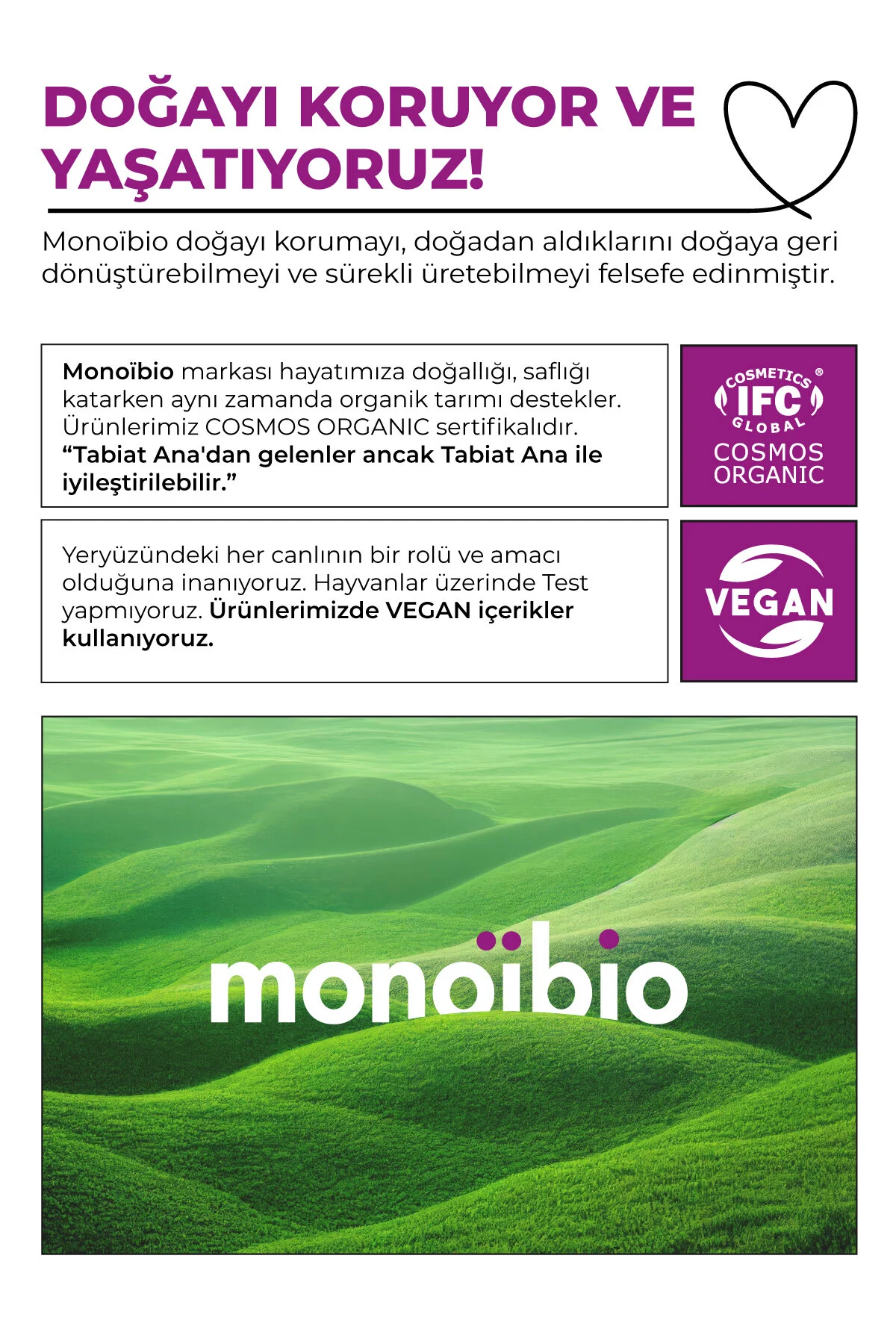 Monoibio Phyto Gözenek Sıkılaştırıcı Organik Yüz Bakım Toniği - Ph Dengeleyici Canlandırıcı Tonik 125 Ml
