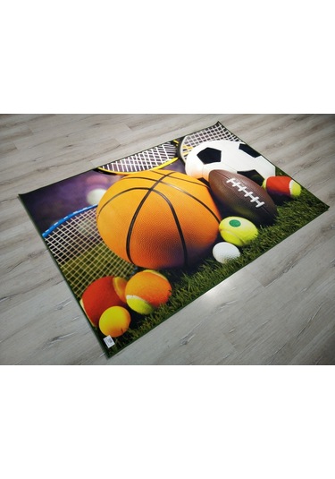 Doğuş 3Boyutluhalı 3D-910 Top Spor Halı 140X200 Cm