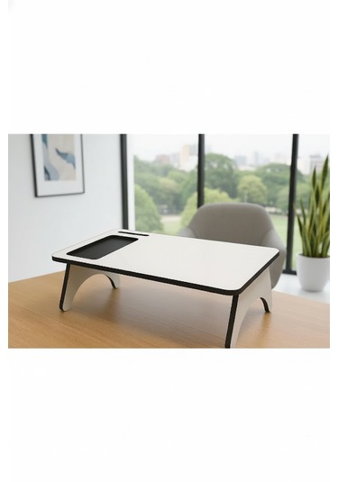 Mdf Monitör Yükseltici Stand Ergonomik Masaüstü Düzenleyici, Laptop & Bilgisayar Monitör Sehpası