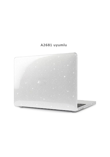 Macbook Air 13.6 Inç M2 M3 M4 Çip A2681 A3113 A3240 Uyumlu Alt Üst Kılıf Klavye Ve Ekran Koruyucu Şeffaf