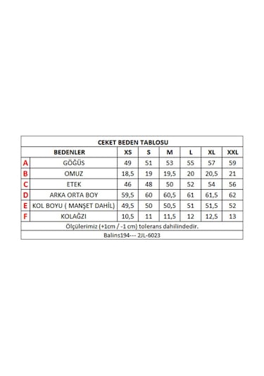 Kadın Şardonlu Kot Ceket YıkamaSyh Siyah