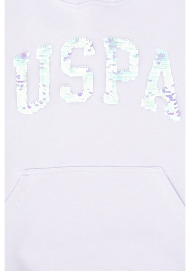 U.s. Polo Assn. Kız Çocuk Lila Sweatshirt 50314312-vr245 Lavanta