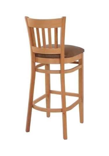 Roma Bar Sandalyesi Natural