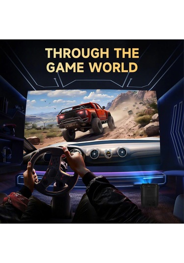 Oyun Canavarı Projeksiyon 1080p 4k Ultra Hd 5g Hz Wifi 5000:1 Kontrast 3gb Ram 2 Kol