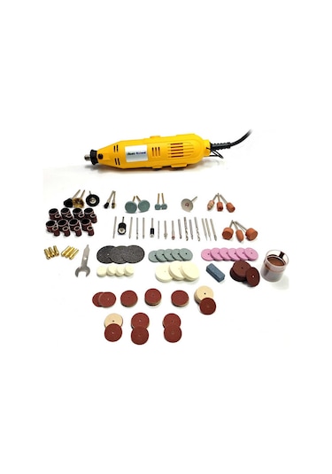 Rolwal Mini Taşlama Gravür Hobi Seti 226 Parça - 32000 Rpm