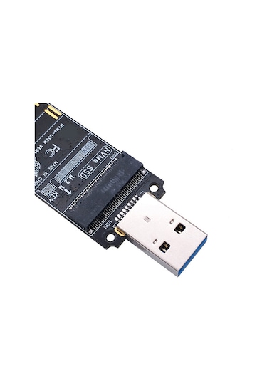 Xurunkeji Nvme Usb Adaptörü M.2 Nvme Ssd'den Usb 3.1 Adaptörü 10gbps Usb3.1 Gen 2 M2 Nvme 2230 2242 2260 2280 Ssd İçin