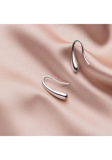 925 Ayar Gümüş Vintage Damla Küpe