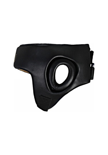 Dosmai Deri Yüz Korumalı Kick Boks Muay Thai Maç Kaskı Siya Ko371 Siyah