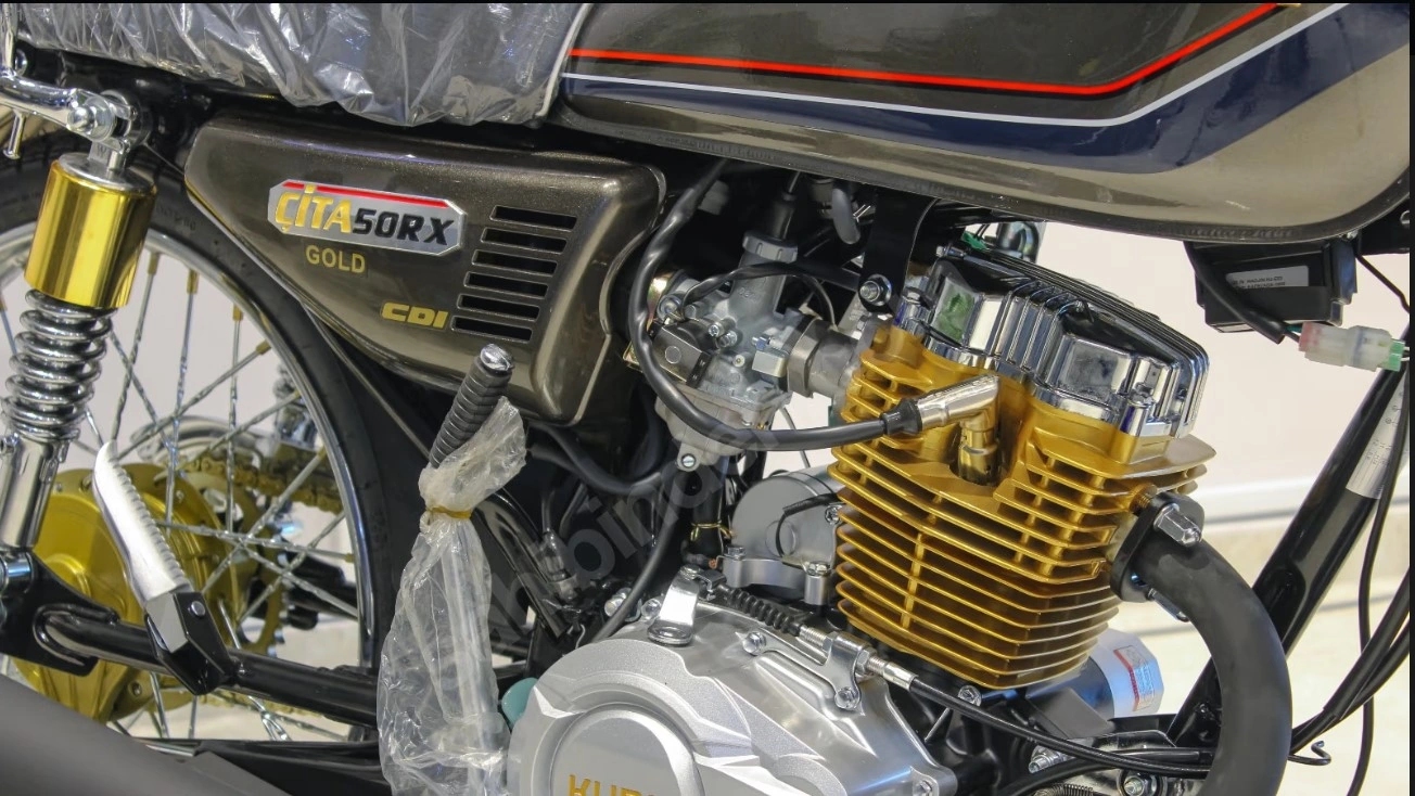 Kuba Çita 50-RX Motosiklet Gri Gold