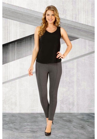 Besttrend Kadın Balık Sırtı Çımalı Tayt (109)