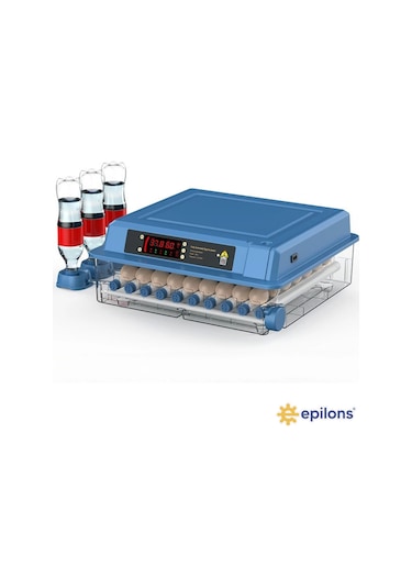 60 Yumurta Kapasiteli Tam Otomatik Kuluçka Makinesi - Civciv, Kaz, Hindi Ve Ördek Yetiştiriciliği Epo-w60