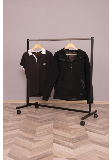 Sabit Askılık 100 Cm Boyalı Stand Renkli