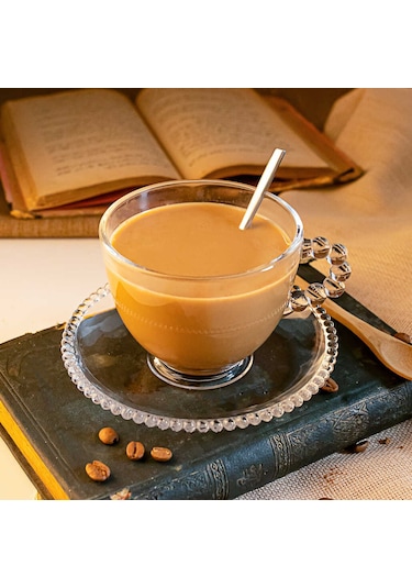 Perotti 12601 6 lı Çay Fincanı Cam Çay Fincan Takımı Fincan Seti