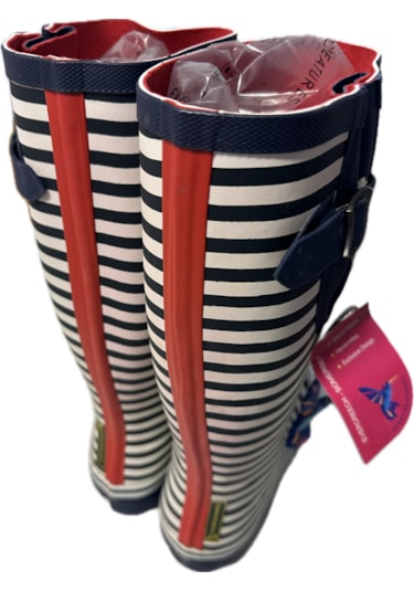 Evercreatures Brıstol Yağmur Çizmesi Lacivert - Beyaz