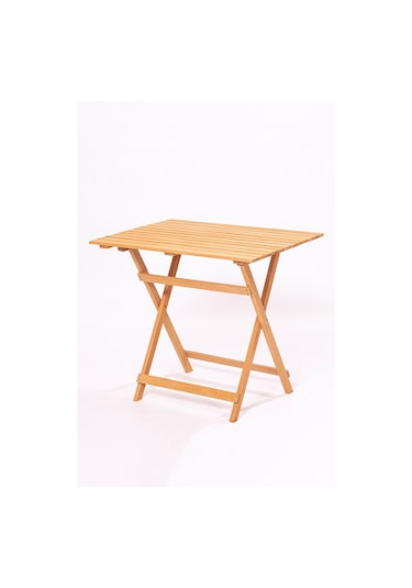Balkon - Bahçe 5'li Katlanabilir Bistro Set 4 Sandalye 1 Bahçe 60x80 Cm Masa Ahşap Balkon - Bahçe 5'li Katlanabilir Bistro Set 4 Sandalye 1 Bahçe 60x80 Cm Masa Ahşap