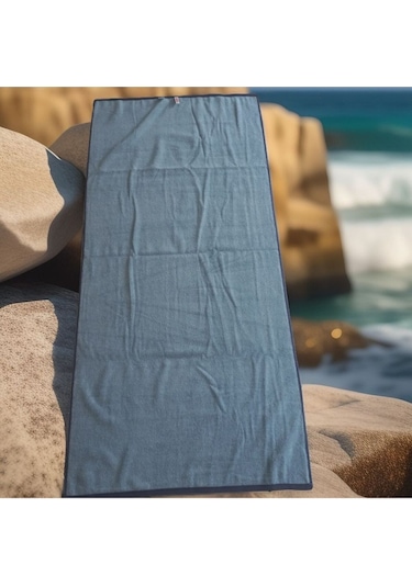 Özdilek Double Colour Plaj Havlusu 70x145 Lacivert-mavi