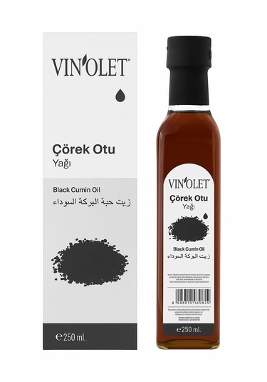 Vinolet Soğuk Sıkım Çörek Otu Yağı 250 Ml 250 ML
