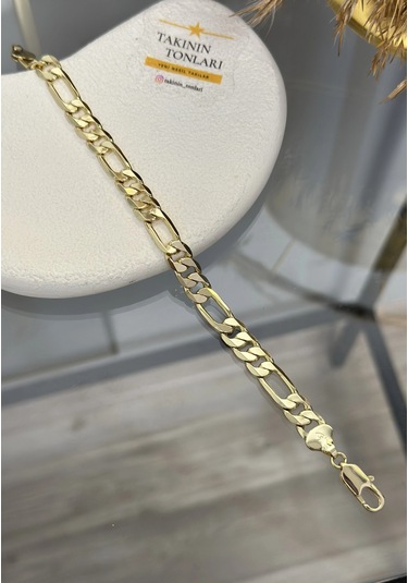 Xp Gold Marka Model Bileklik 21 Cm Altın