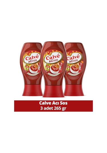 Sos Acı 265 Gr X3 Adet