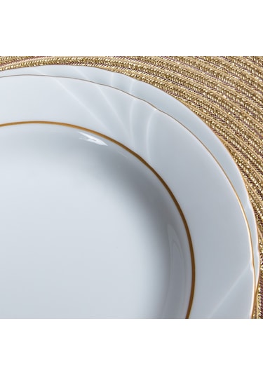 GÜRAL SOPRANO 6 ADET 19 cm ÇUKUR TABAK - GOLD
