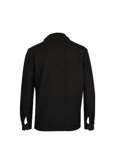 Cazador Erkek Regular Fit Örme Mont 24kceed01056 Siyah