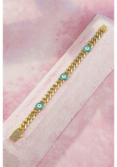 Turkuaz Mineli Gurmet 925 Ayar Gümüş Bileklik-1167