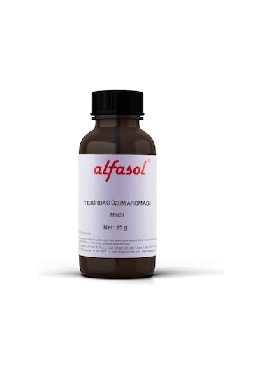 Alfasol Tekirdağ Üzüm Aroması Miksi 25 G