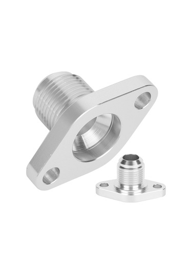 Wezone T3 T4 Gt40 Turbin Yağ Geri Dönüş Flanşı - T6061 Alüminyum, An12 Bağlantı, M8 Cıvata, Sızıntı Engellli