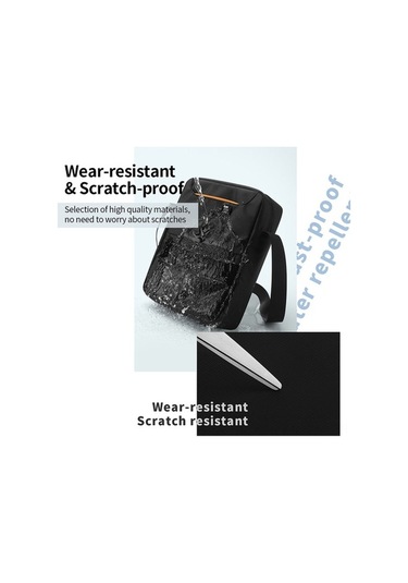 Didadodo Büyük Kapasiteli Su Geçirmez Tablet Çantası - Şok Emici Siyah, Taşıma Kolaylığı Küçük Boyutlu Siyah