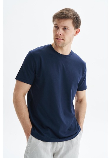 Arma Erkek Regular Fit Basic Süprem Bisiklet Yaka Tişört Y29344472002 Lacivert