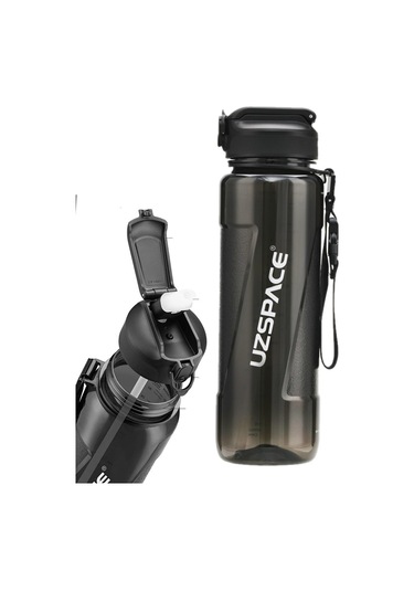 Uzspace Fiftyfifty Pipetli 1000ml -büyük Boy- Tritan Su Matarası 001