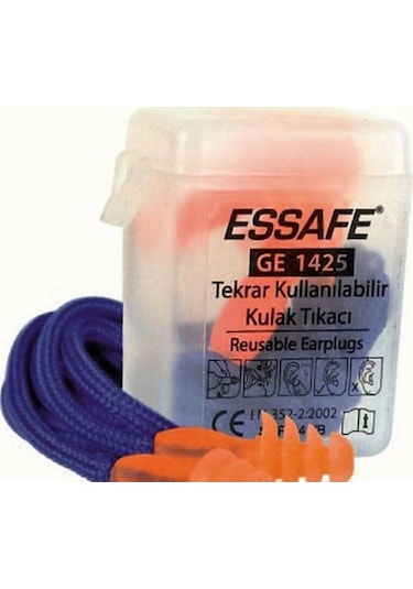 Essafe Ge-1425 Gürültü ve Ses Önleyici Kulak Tıkacı 50 Adet N11.66