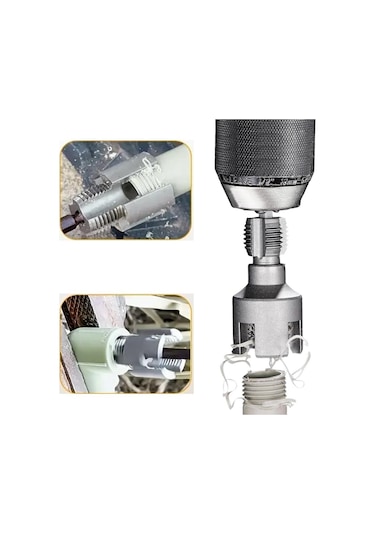 6424 Pvc Pprc Boru İç Ve Dış Diş Açma Aparatı 3/4" 25 Mm