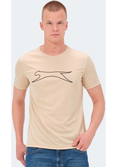 Slazenger NELLE IN Erkek  Bej Tişört