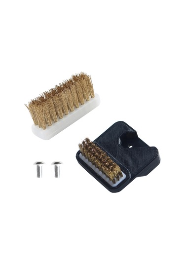 Qingmipy Prusa Mk3s/mk3 Uyumlu Bakır Aleti - 2 Adet 3d Yazıcı Nozzle Temizleme Fırçası Ve Vida Seti