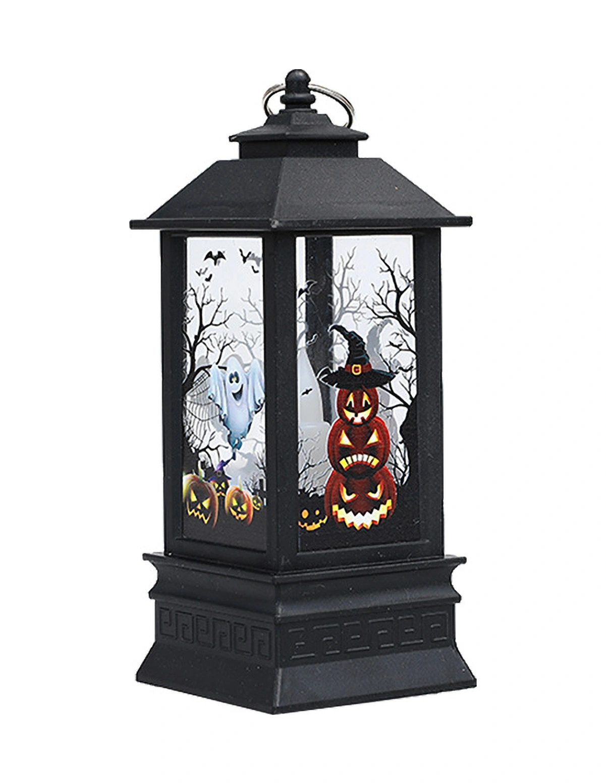 Youmex Halloween Korkunç Desenli Led Feneri, Batarya İle Çalışır, Ev Bahçe Dekorasyonu, Spooky Atmosfer Oluşturur Diğer