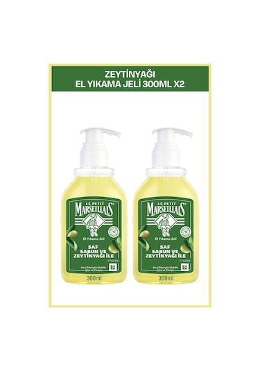 Le Petit Marseillais Zeytinyağı Sıvı Sabun 2 x 300 ML