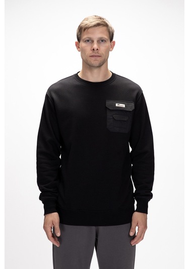 Rise Si Yah Crewneck Erkek Sweatshirt Siyah