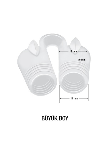 Murray Horlama Önlemeye Yardımcı Burun Açıcı Aparat Büyük Boy 3'lü