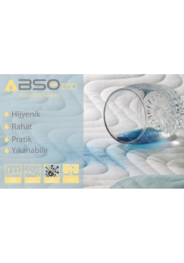 Medtex Abso Eco 85 x 90 CM Kanatlı Yatak Koruyucu